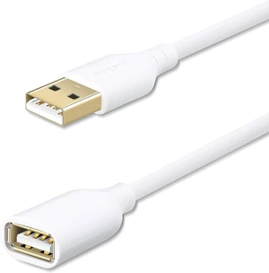 White USB Extension Cable 10ft Extender Cord Type A Male to Female Extension Cord with USB Ports for /Hard Drive/Mouse/Printer/Webcam White USB Extension Cable 10ft Extender Cord Type A Male to Female Extension Cord with USB Ports for /Hard Drive/Mouse/Printer/Webcam