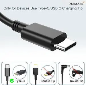 65W USB C Laptop Charger, Type-C Power Adapter Replacement for HP, Dell, Google Chromebook & PC Computer, Fast Charging Cord Supply for Lenovo ThinkPad, Samsung, Acer Spin, C Port Wire Block 65W USB C Laptop Charger, Type-C Power Adapter Replacement for HP, Dell, Google Chromebook & PC Computer, Fast Charging Cord Supply for Lenovo ThinkPad, Samsung, Acer Spin, C Port Wire Block