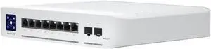 Ubiquiti Networks Managed Layer 3* Switch with (8) 2.5GbE RJ45 Ports with, W126421663 ((8) 2.5GbE RJ45 Ports with PoE+ for Wi-Fi 6 APs and (2) 10GbE SFP+ Ports for BER uplinks UniFi Enterprise)