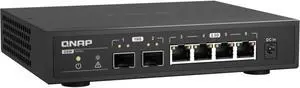 QNAP QSW-2104-2S 2-Port 10GbE SFP+ and 4-Port 2.5GbE RJ45 Unmanged Switch