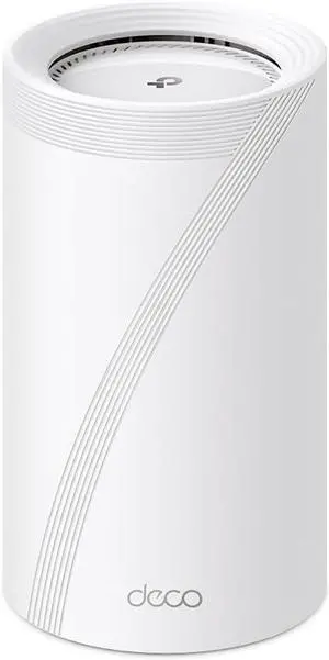 TP-Link Deco BE95 Quad-Band WiFi 7 BE33000 Whole Home Mesh System - 16-Stream, 2X 10G + 2X 2.5G Ports Wired Backhaul, 12x High-Gain Antennas, VPN, AI-Roaming, 4x4 MU-MIMO, HomeShield (1-Pack)