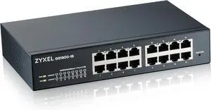 Zyxel 16-Port Gigabit Ethernet Switch | Smart-Managed | Rackmount [GS1900-16]