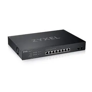 Zyxel 8-Port Multi-Gigabit Switch | Smart Layer 2+ Managed | 8X RJ-45 | 2X 10G SFP+ | Optional Nebula Cloud | Rackmount | Ethernet Network Splitter [XS1930-10]