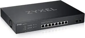 ZyXEL 8-Port Multi-Gig + 2 10G Fiber NebulaFlex Smart Managed Switch. [XS1930-10]