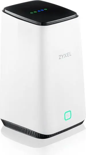 Zyxel FWA510 wireless router Multi-Gigabit Ethernet Tri-band (2.4 GHz / 5 GHz / 5 GHz) 5G Black, White