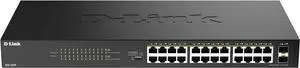 D-Link 24-Port Gigabit PoE+ Unmanaged Switch with 2 SFP Ports (DGS-1026P) 240W Budget, 30W/Port, Plug-and-Play, Onboard Controls, QoS, Smart Fan, NDAA/TAA Standards D-Link 24-Port Gigabit PoE+ Unmanaged Switch with 2 SFP Ports (DGS-1026P) 240W Budget, 30W/Port, Plug-and-Play, Onboard Controls, QoS, Smart Fan, NDAA/TAA Standards