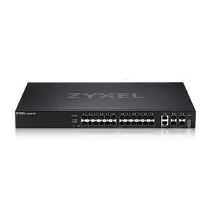 Zyxel 24-Port SFP Switch | Nebula Cloud Managed/L3 Access | 6X 10G Uplink (2X Copper + 4X SFP+) [XGS2220-30F]