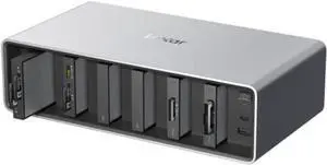 Lexar Professional Workflow Docking Station with 6 Customizable Bays with Thunderbolt 4 Connectivity