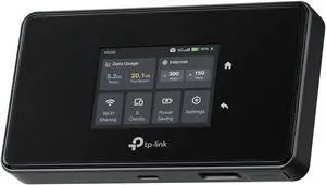 TP-Link 5G Mobile Hotspot M8550 | Tri-Band AXE3600 Wi-Fi 6E Portable Wi-Fi Router for Travel | Two-Modes in One | Support Up to 32 Devices | Nano SIM Card Slot | Support AT&T, T-Mobile, Verizon