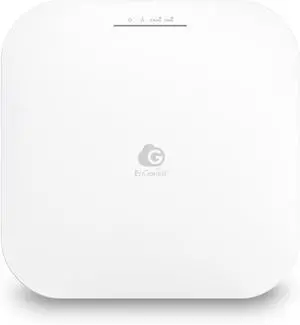 EnGenius Wi-Fi 6 Lite 4x4 Indoor Access Point, Dual-Band AX, 2.5GbE PoE+, Up to 3.5Gbps, 1200 Sq Ft Coverage, 100 Devices, WPA3 Security, Mesh, Cloud-Managed, Ideal for Small Business & Retail ECW212L
