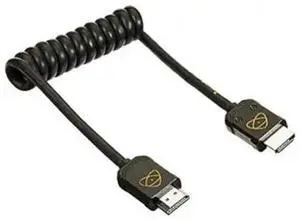 Atomos ATOM4K60C5 ATOMFLEX PRO HDMI 2.0 30cm Coiled Cable (Full To Full)