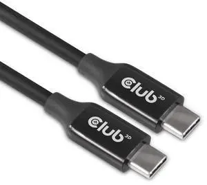 Club 3D CAC-1535 USB Gen 2 Type C to Type C Bi-Directional Cable with 60W Charging, 10Gbps Data Transmission and Supports 8K60Hz Video Compatible 5m -16.4ft