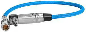 KONDOR BLUE 10" DIN 1.0/2.3 to 3.5mm Timecode Cable for Canon R5 C and Tentacle Sync Box