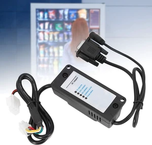 Estink MDB to RS232 Converter, ABS Plastic MDB Payment Device to PC Converter RS232 Adapter Bill Acceptor Computer Serial Port Transfer Box for Connecting MDB Receivers Estink MDB to RS232 Converter, ABS Plastic MDB Payment Device to PC Converter RS232 Adapter Bill Acceptor Computer Serial Port Transfer Box for Connecting MDB Receivers