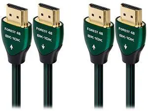 AudioQuest Forest 8K-10K 48Gbps 0.75m (2.4ft.) HDMI Cables (2-Pack) AudioQuest Forest 8K-10K 48Gbps 0.75m (2.4ft.) HDMI Cables (2-Pack)