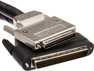 CableWholesale SCSI III Cable, VHDCI 68 (0.8mm) Male to HPDB68 (Half Pitch DB68) Male, Offset Orientation, 6 Foot CableWholesale SCSI III Cable, VHDCI 68 (0.8mm) Male to HPDB68 (Half Pitch DB68) Male, Offset Orientation, 6 Foot