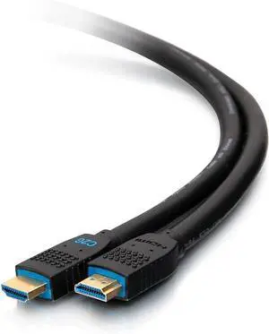 Legrand - C2G Ethernet Cable, 4k High Speed HDMI Cable, Black In Wall HDMI Cable, 60 hz HDMI Cable, 20 Foot HDMI Cable, 1 Count, C2G 50188