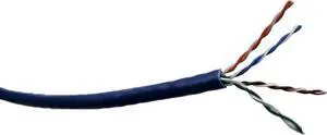 Micro Connectors 1000 Feet CAT6A Slim UTP Ethernet (28AWG) Bulk Cable Kit-Blue with 100-Boots/100-Connectors (TR4-570BLSL-CBK) Micro Connectors 1000 Feet CAT6A Slim UTP Ethernet (28AWG) Bulk Cable Kit-Blue with 100-Boots/100-Connectors (TR4-570BLSL-CBK)