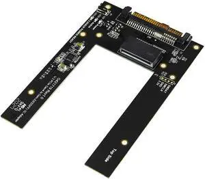 Micro SATA Cables| U.2 PCIe Gen 4 16GT/s U.2 to Gen-Z 1C (EDSFF) SSD Adapter
