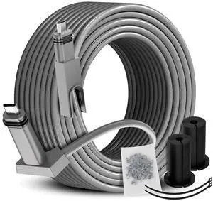 100FT Internet Replacement Cable for Starlink GEN2, Compatible with Starlink Rectangular Satellite V2, Starlink Internet Kit Satellite Cable Extension Fits Starlink GEN2/V2 Accessories.