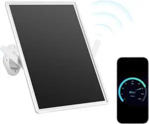 Outdoor Solar 4G Router for Security Cameras, Supporting SIM/VSIM Cards, Built - in 20000mAh Battery & 15W Solar Panel, Connects Up to 8 Security Cameras and Saves Data Traffic