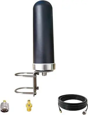 Omni Directional 5G 4G LTE 2.4GHz 5.8GHz WiFi Hotspot Cellular Antennas Outdoor High Gain 10dBi Wideband 698-6000MHz Antenne for Routers/Modem/Signal Boosters Omni Directional 5G 4G LTE 2.4GHz 5.8GHz WiFi Hotspot Cellular Antennas Outdoor High Gain 10dBi Wideband 698-6000MHz Antenne for Routers/Modem/Signal Boosters