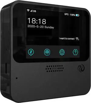 FREEBOT Portable WiFi Hotspot with Preloaded Data 4G LTE Pocket WiFi for International Travel to 150+ Countries, Connect 10 Devices - Ideal for Carry-On & Remote Work (10GB USA+ 5GB Global Data)