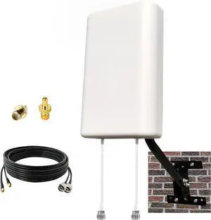 SignalPlus 2x2 MIMO Antenna for T Mobile Home Internet, Outdoor 4G LTE Directional Antenna for Modem/Router