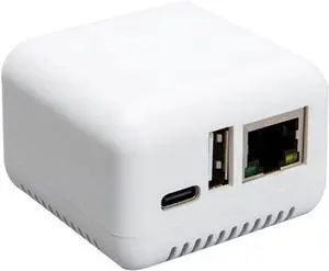 Blue TH Network Print Server Transforms USB Printer into a Wireless Printing Solution