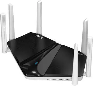 AX3000 WiFi 6 Router, Dual Band Gigabit Wireless Internet Router for Gaming & Streaming, 3000Mbps High Speed with 6 High-Gain Antennas, Long Range Coverage, EasyMesh Compatible, WPA3