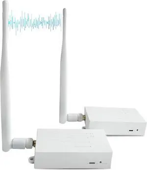 WiFi HaLow IoT Module, WiFi Halo Bridge with 802.11ah, Long-Range Point-to-Point Transmission, Supports Ethernet & Serial Communication, Ideal for Drones, Robotics, Industrial Control & IoT Smart Home