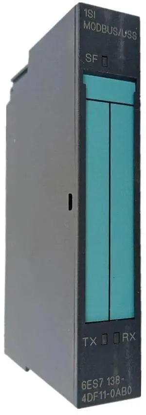 6ES7 138-4DF11-0AB0 SIMATIC Electronics Module Serial Interface Module 6ES7138-4DF11-0AB0 Sealed in Box 1 Year Warranty