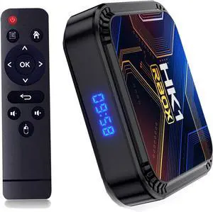 Android 13.0 HK1 Box K8S RK3528 4GB RAM 64GB ROM 4K Quad Core Dual-WiFi 5G Hz/2.4GHz A53 Processor Support USB3.0/H.265/3D