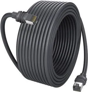 100FT/ 30M Starlink Gen 3 Cable for Starlink Standard Generation 3, Replacement Extension Cable Waterproof Satellite Star-Link Gen3 Wire (100 FT), Grey Line