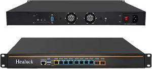 1U Firewall Appliance, Core i5 4430/4440, 2X 10GBe LAN, 8 x i226V 2.5GbE LAN, OPNsense, VPN, 19 Inch 1U Network Rackmount, VGA, Console, USB3.0, DDR3L 8G RAM 256G SSD 1U Firewall Appliance, Core i5 4430/4440, 2X 10GBe LAN, 8 x i226V 2.5GbE LAN, OPNsense, VPN, 19 Inch 1U Network Rackmount, VGA, Console, USB3.0, DDR3L 8G RAM 256G SSD