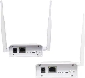 WiFi HaLow Wireless Bridge,2.4GHz & 5.8GHz Dual Band Point to Point Outdoor WiFi Extender,3KM(9842ft) Long Distance Powerful,IEEE 802.11ah Antenna WiFi Range Transmission Faster Speed (1 to 1)