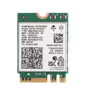 Wireletss 3000Mbps WF 6E Ax210 802.11Ax/Ac 2.4Ghz 5Ghz M.2 Bluetuth 5.2 Network Card 9260 Ax200 Adaptier for Laptop