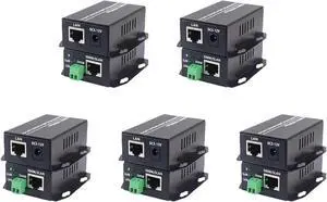 10x Ethernet Over Twisted Pair Converter -Ethernet Extender Over Twisted Line Phone Wire Line, RJ45 LAN Network Booster