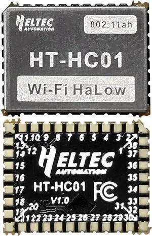 Wi-Fi HaLow Module HT-HC01 IEEE 802.11ah Standard 902-928MHz 1-2KM Long-Range Transmission Sub 1GHz Dual Band 24GHz Wi-Fi Mesh Wireless Access IoT Low Power Consumption Device (5)