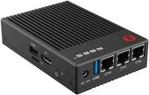 MiiElAOD R86S T1 Black Soft Router Mini PC Host Multi-net Port 2.5G N5105 Routing
