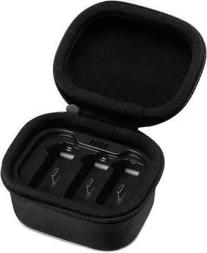 RØDE Charge Case+ | Charging Case for the Wireless GO (Gen 3) with Two Full Extra Recharges for 21 Hours Total Battery Life and Data Transfer