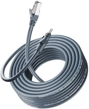 Starlink Ethernet Cable 49.2FT/15M CMX CMR Rated 26AWG 1200Mbps for Power Supply Connect to The RJ45 Connector,Starlink Rectangular Satellite V2 Replacement Cable for RJ45 routers or Devices