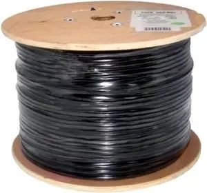 Vertical Cable Cat6, 550 MHz, Shielded, 23AWG, Solid Bare Copper, 1000ft, Bulk Ethernet Cable, Black Vertical Cable Cat6, 550 MHz, Shielded, 23AWG, Solid Bare Copper, 1000ft, Bulk Ethernet Cable, Black