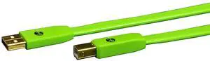 Neo by Oyaide d+ USB (Class B) Hi-Speed and Durable Digital Cable for DJs, Musicians and Producers, Green Neo by Oyaide d+ USB (Class B) Hi-Speed and Durable Digital Cable for DJs, Musicians and Producers, Green