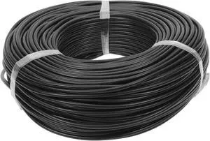 1 Pcs 12AWG Universal Ground Wire Car Radio, Automotive, Car Speakers Power Wire Fully Insulated& Soft Touch Jacket TC Black 499FT