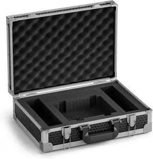 Phenyx Pro Medium Size Carrying Case, Customizable Pre-Diced Foam, Aluminum Alloy Sturdy Build, Suitable for Wireless Mic System Storage & Camera Gear Transportation Phenyx Pro Medium Size Carrying Case, Customizable Pre-Diced Foam, Aluminum Alloy Sturdy Build, Suitable for Wireless Mic System Storage & Camera Gear Transportation