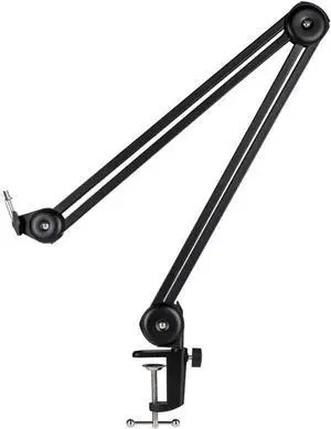 Melon Audio Microphone Boom Arm Stand, Heavy Duty Mic Suspension Scissor Boom Stand with Mic Clip and Cable Ties Perfect For Vocal Recording, Streaming and Podcasting, GAZ-40 Melon Audio Microphone Boom Arm Stand, Heavy Duty Mic Suspension Scissor Boom Stand with Mic Clip and Cable Ties Perfect For Vocal Recording, Streaming and Podcasting, GAZ-40
