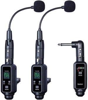 thumbnail image 2 of Wireless XLR Transmitter & Receiver - 2.4GHz Wireless Microphone System With 48v 2 of 11