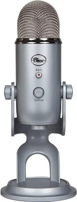 Blue Yeti USB Microphone for PC & Mac, Gaming, Podcast and Streaming Microphone, 10 Year Anniversary Edition with Custom Finish & Multiple Pickup Patterns