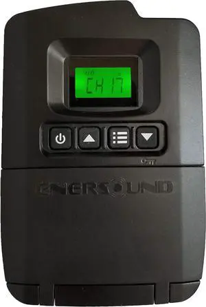 Enersound TP-600 Portable FM Assistive Listening Simultaneous Interpretation Transmitter 72-76 MHz - Works with Enersound FM Receivers R-120 and R-100.